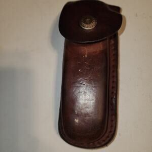 VINTAGE SCHRADE LEATHER BELT LOOP SHEATH